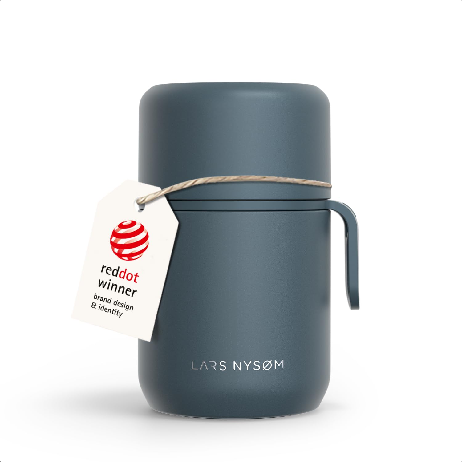 LARS NYSØM Stainless Steel Vacuum Insulated Food Jar 17oz Thermo Hot Food | Keeps Meals H…