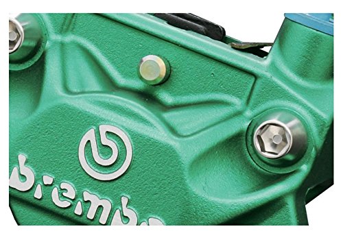 Amazon | コーケン(KOHKEN) 2POTキャリパー 旧カニ 取り出し右 ブラックボルト アルミ 本体カラー:グリーン/ロゴカラー:チタン ゴールド OD2RWB-GR-TIG | 外装パーツ用ボルト | 車＆バイク コーケン(KOHKEN) 2POTキャリパー 旧カニ 取り出し左 ブラックボルト アルミ 本体カラー:シャンパンゴールド/ロゴカラー