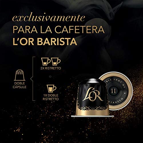 L'Or Barista Café - 50 Capsules Ristretto Intensité 11 - Compatibles L'Or Barista (lot de 5 x 10 Capsules) - Image 5
