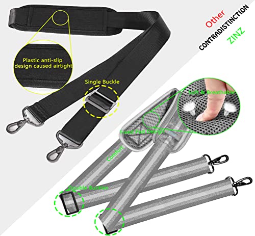 Image of ZINZ Bag Shoulder Strap, Padded Adjustable Shoulder Strap Replacement