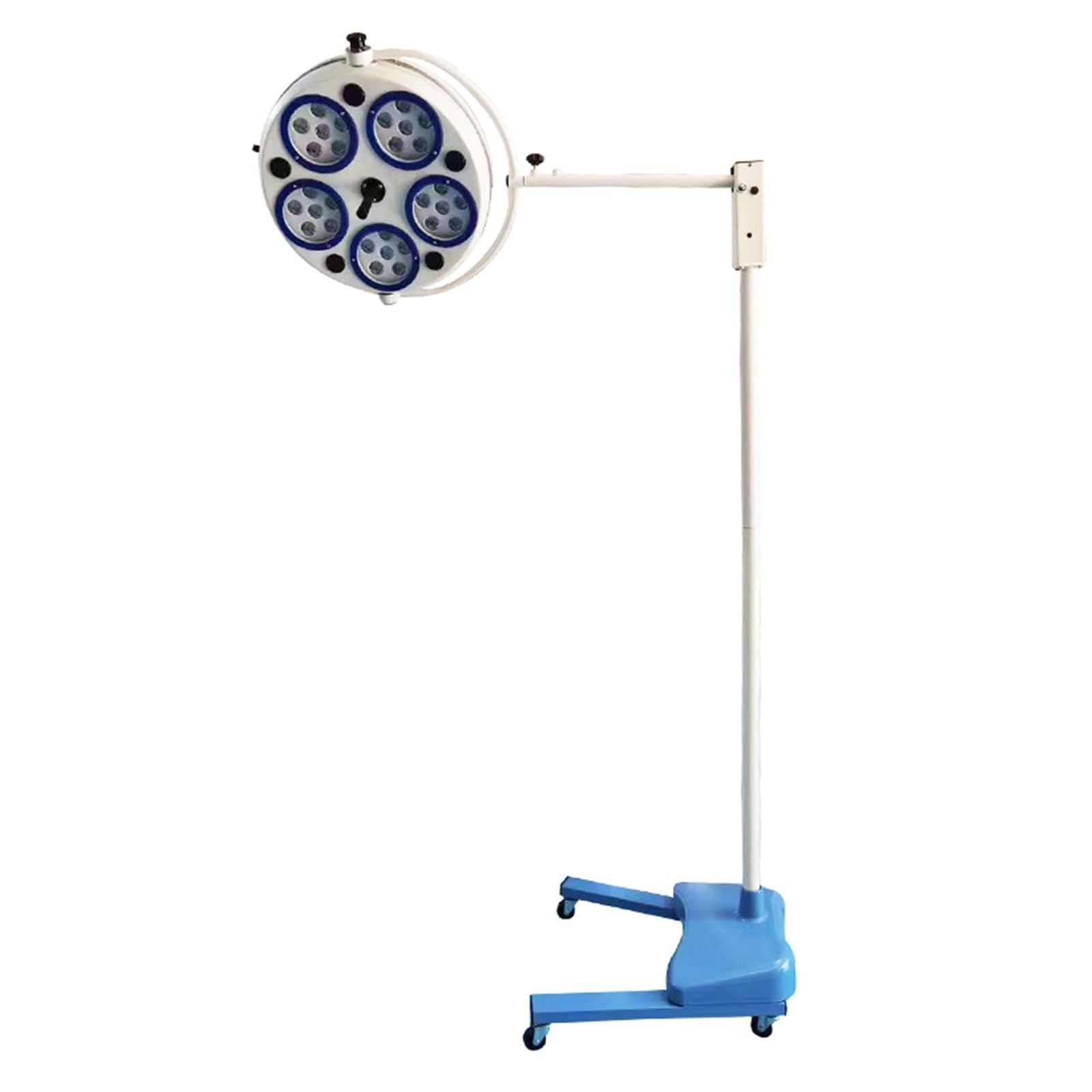 Regulowana Lampa Operacyjna Bezcieniowa 30 Diod LED, Mobilna Lampa do Badań Medycznych LED, Lampa do Badań na Stojąco