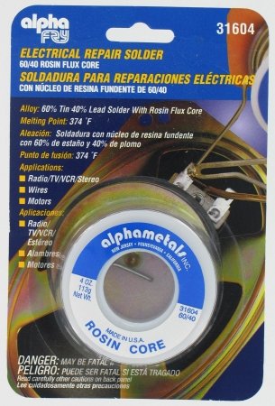 Alpha Fry AM31604 60/40 Electrical Rosin Core Solder - Amazon.com