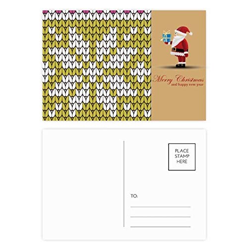 Cartes postales pieuvre Père Noël (lot de 20) pour correspondance originale