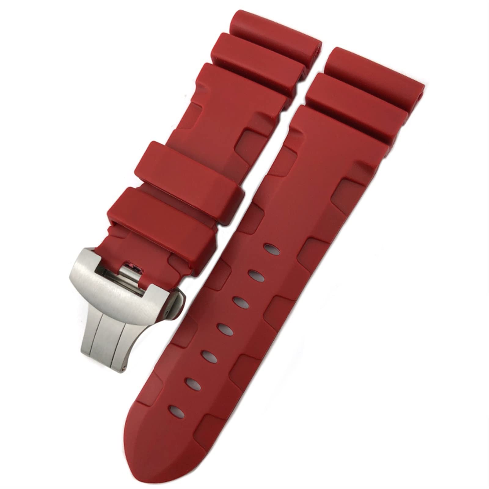 Bracelet silicone de qualité supérieure pour Panerai PAM - 8