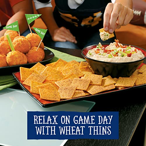 Wheat Thins Sundried Tomato & Basil Whole Grain Wheat Crackers, 9 oz - Thumbnail 6