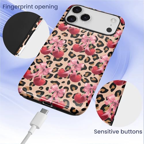 Coque iPhone 17 Pro Max léopard antichoc double protection