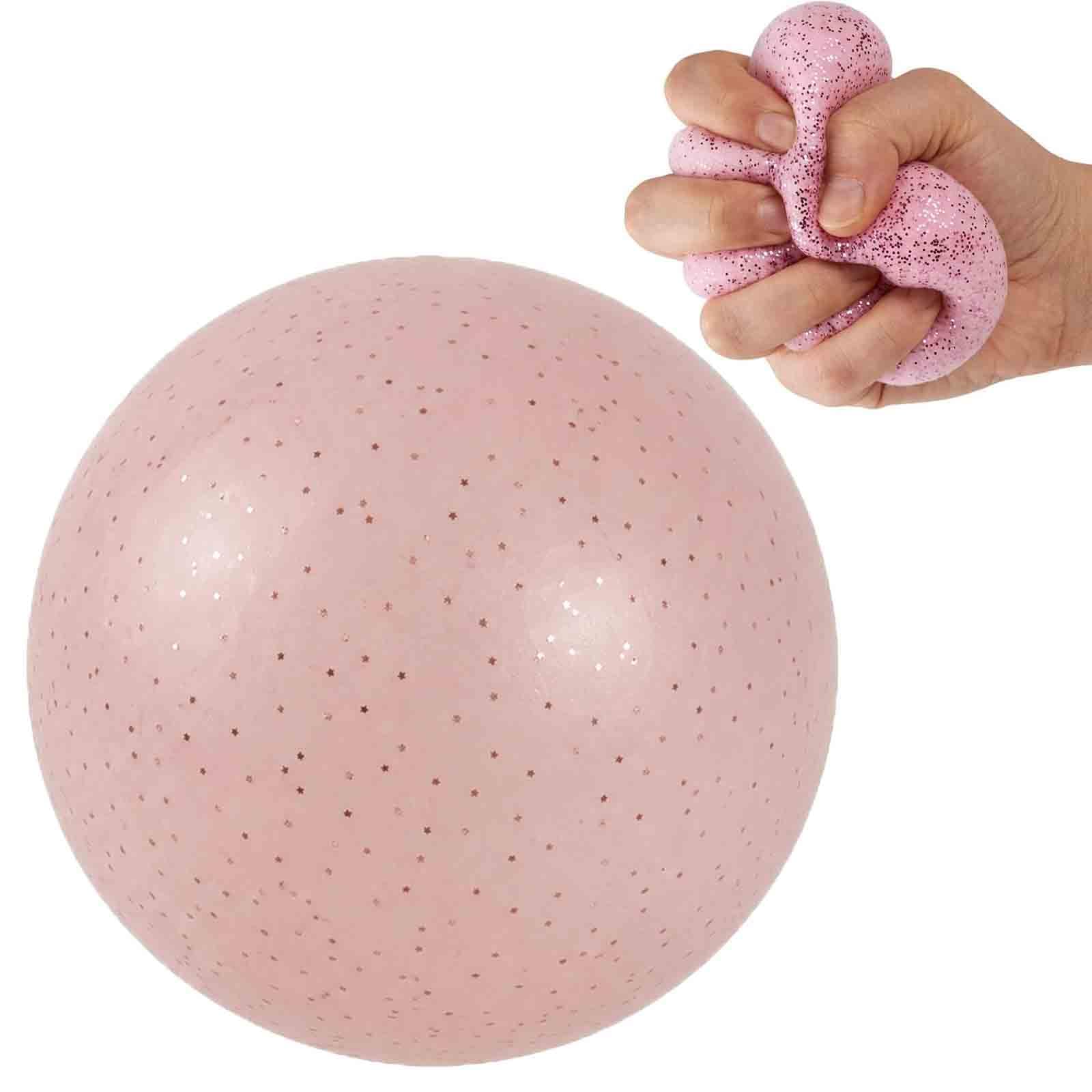 Snowball Squishy, Fuzz Ball Squishy, Snow Ball Stress Relief Tool, Comfort Relaxation Aid for Classroom Focus and Office Relaxation, Portable Desk Companion with Soft Texture