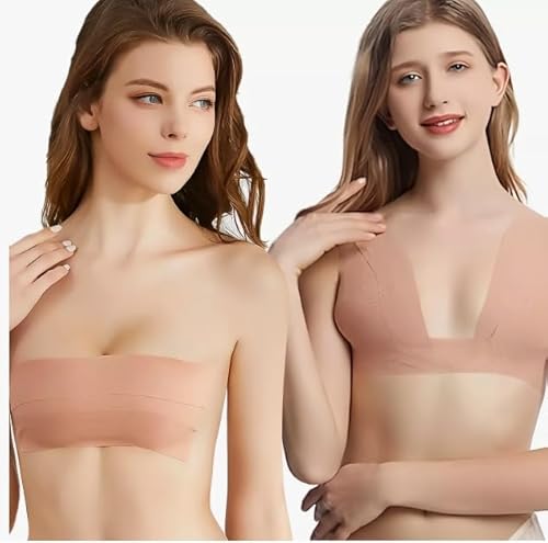 Sutiã Adesivo Levanta Seios Peito Discreta Nude Adesivo Invisível Reutilizável Impermeável Unica Tes