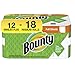 Bounty 2-ply Paper Towel Giant Rolls, 11" X 10 1/4", White , 12 Count