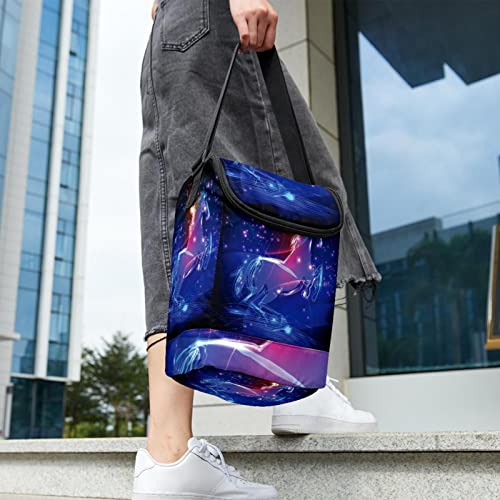 Bolsa de almuerzo de caballo térmica e impermeable 7