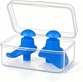 Protetor de Ouvido para Natação em Silicone Flexível, Tampão Auricular TOMÓVI ORIGINAL