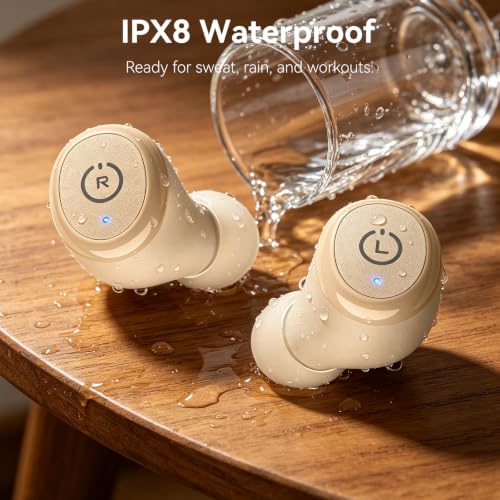 Image of TOZO T10 Wireless Earbuds Bluetooth 5.3 Headphones, App Customize EQ, Ergonomic Design, 55H Playtime, Wireless Charging Case, IPX8 Waterproof Sound in-Ear Headset, New Version