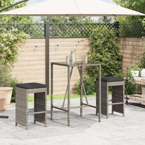 Tabouret de bar de jardin résistant aux intempéries pour extérieur - 2