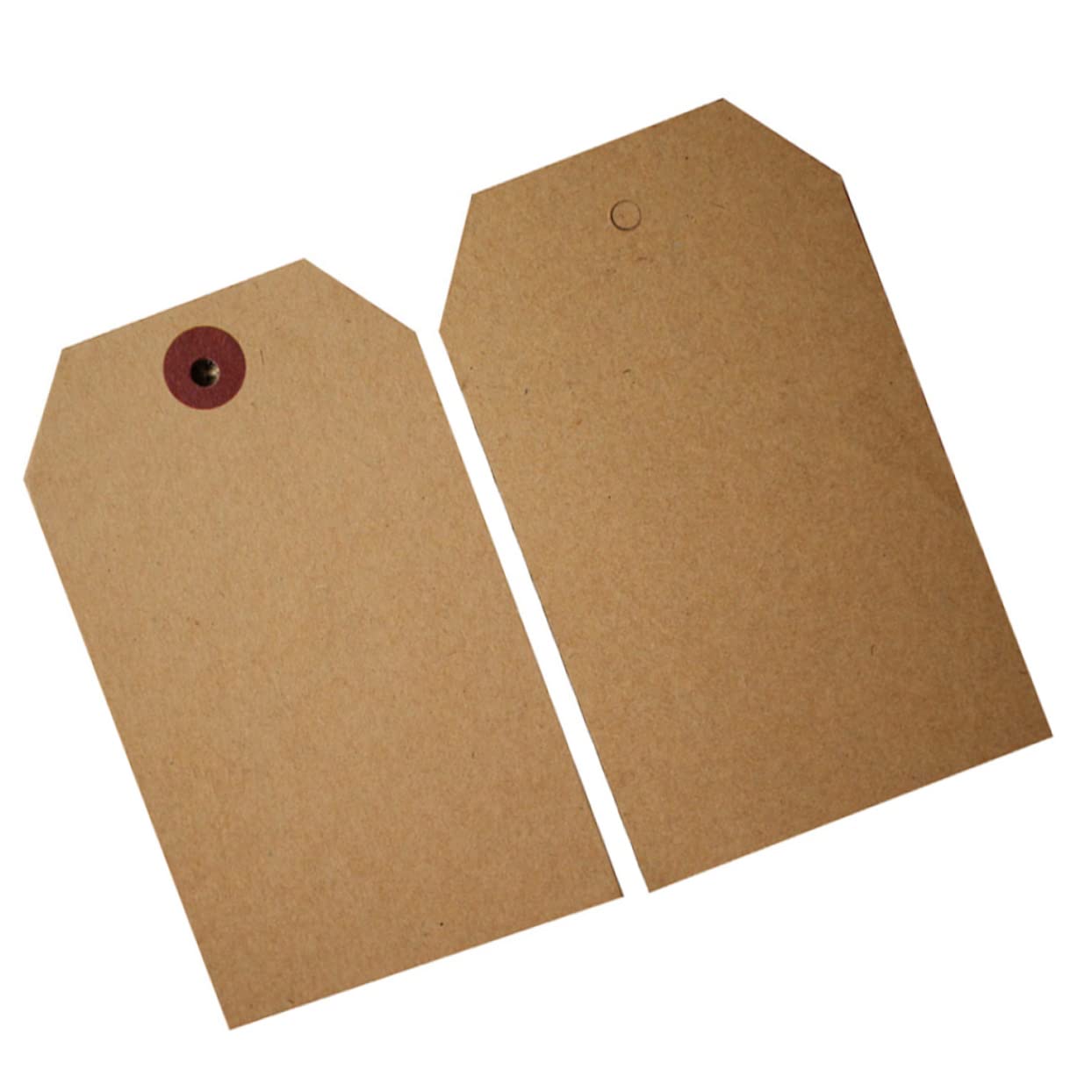 FRCOLOR 100pcs Packaging Label Labels Tags DIY Label Kraft Paper