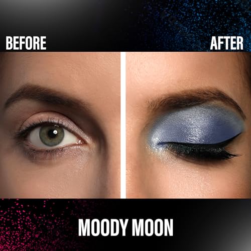 Image of FACESCANADA 4 In 1 Quad Eyeshadow Palette Powder- Moody Moon 06, 4.8G|Satin,Shimmery & Matte Shades|Eye Shadow Quartet|Intense Pigment|Long Lasting|Vitamin E Enriched|Vegan, Multicolor