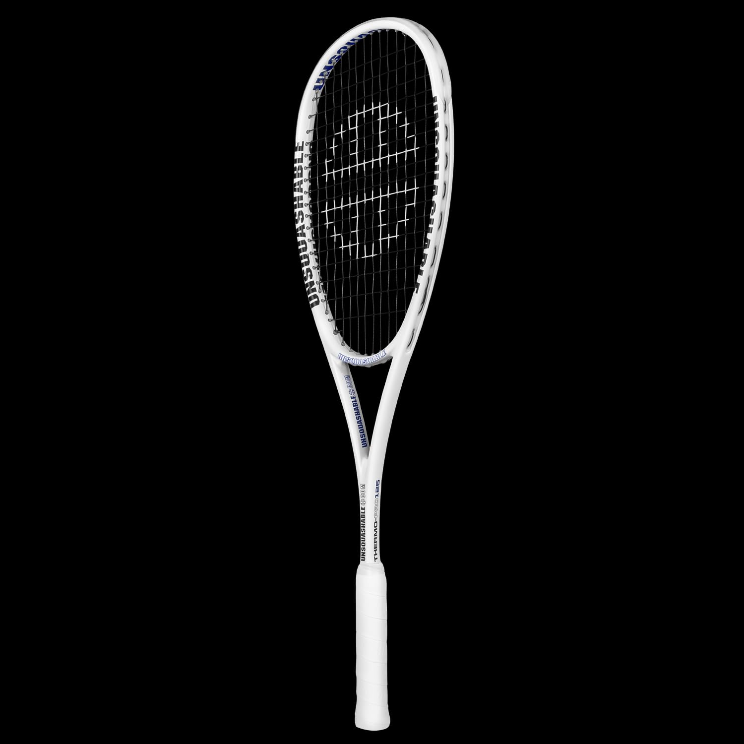 UNSQUASHABLE THERMO Squash Racket Series - THERMO-PRO 125 GMS Squash Racket for Superb Headlight Manoeuvrability and Highest Levels of Control