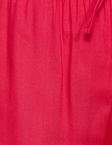 Image of BIBA Women Rayon Regular Solid Pants