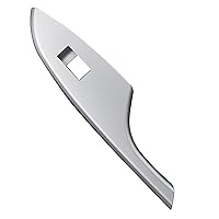 Vista 9 de Bisel del interruptor de la ventana, moldura delantera, lado izquierdo del conductor (negro) Compatible con Toyota Corolla 2009 2010 2011 2012 2013