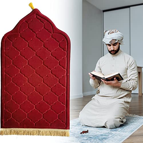 Alfombra de oración musulmana Fopytu portátil para viajes 4