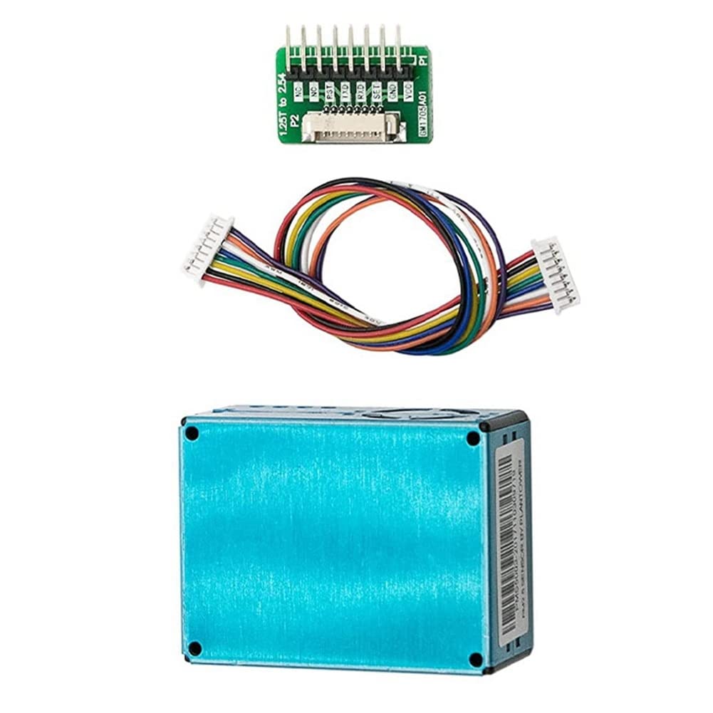 Sensor digital de concentración de partículas PM2.5 PM10 PMS5003 con cable de placa de interruptor G5