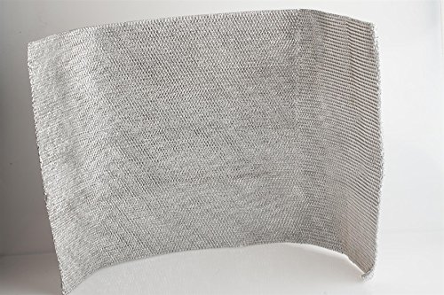 Metallfettfiltermatte Universal 900x470mm, Filtermatte Metall für Dunstabzugshaube, zuschneidbar