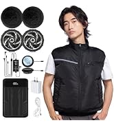 Amazon.co.jp: [Hon&Guan] 空調作業服 ファン付きベスト 4ファン