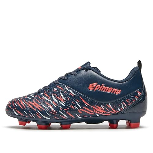 Epimeno Soccer Cleats Boys Girls Kids Firm Ground Unisex Football Baseball Shoes(Little Kid/Big Kid) #TOP1