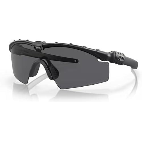 OAKLEY OO9146 Si Ballistic M Frame 3.0 Shield Sunglasses For Men+ Bundle Accessory Leash Kit, Microfiber Pouch