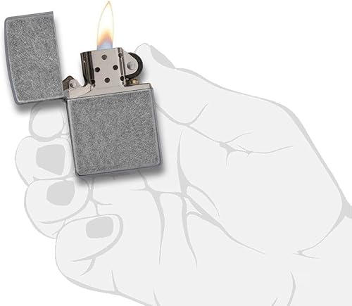 Vista 34 de Zippo Encendedor - Encendedor personalizado cromado a prueba de viento personalizado grabado (cromo cepillado) #200