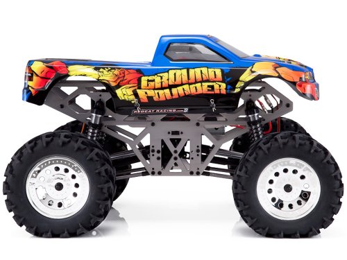 Redcat Racing Ground Pounder 1/10 Scale Electric Monster Truck With Ground Pounder Body #TOP3