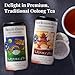 The Republic of Tea - Dragon Oolong Tea Tin, 36 Tea Bags, Naturally Caffeinated