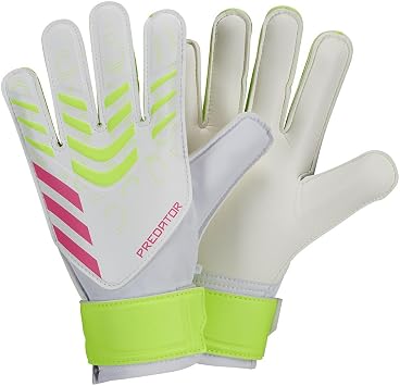 adidas Pred Gl Trn J gen ler, erkek ve k z  ocuklar  i in futbol kaleci eldiveni, beden 4,5, beyaz