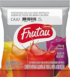 Refresco Em Pó Sabor Cajú 200G Frutau
