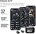 TOZO NC9 Hybrid Active Noise Cancelling Wireless Earbuds, 6 Mics ENC Clear Call, IPX8 Waterproof, in Ear Bluetooth 5.3 Headphones Stereo Bass Ear Buds 59H Playtime with LED Display 32 EQs via APP