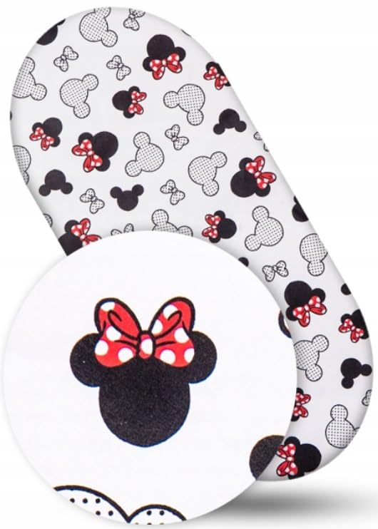 BABYMAM 80x38cm Fitted Sheet 100% Cotton for Baby Moses Basket Pram Little Mouse