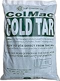 25KG Colmac Cold Tar Ready to Use Direct from Bag - Asphalt, Pothole, Driveway Instant Repair Tarmac