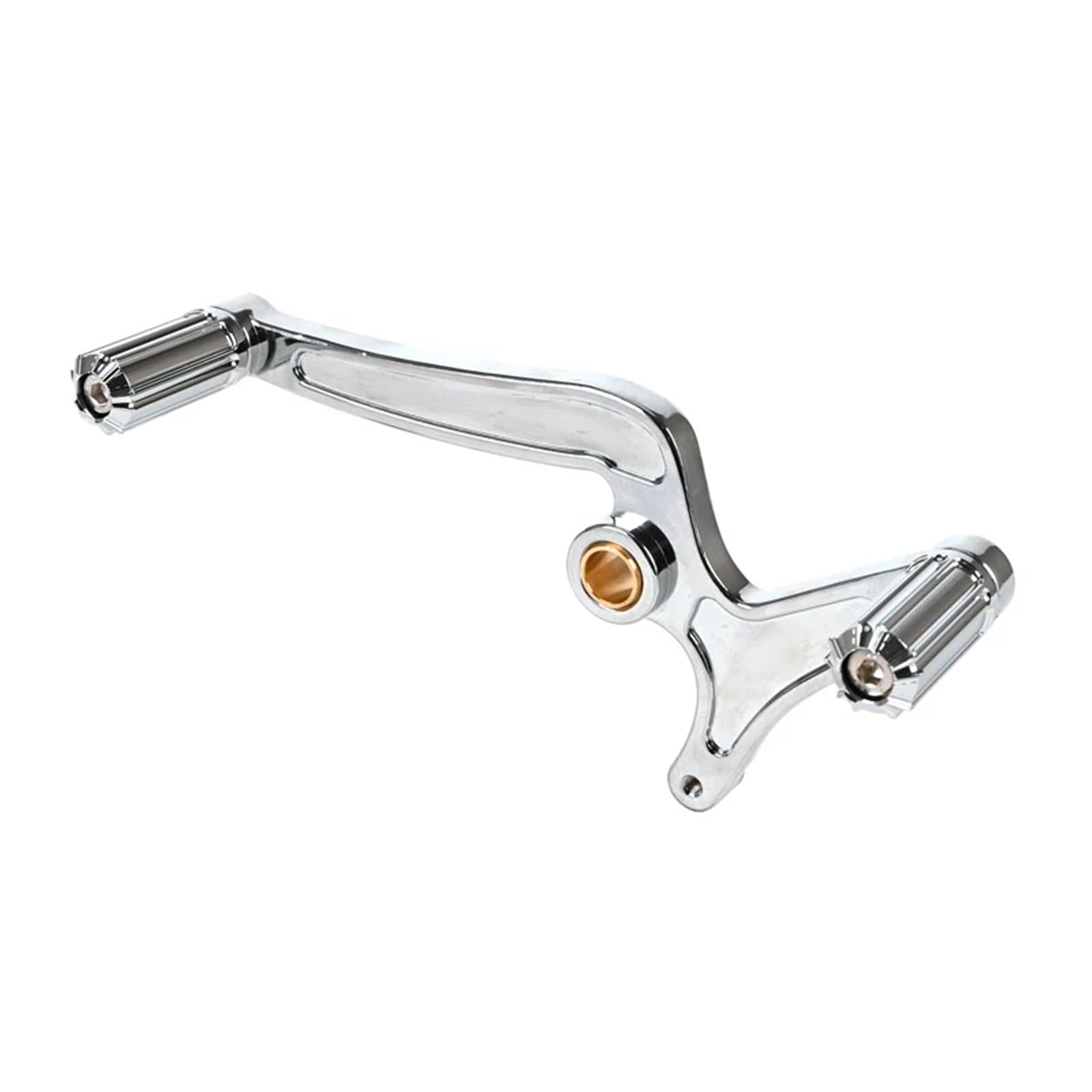 Xinqqdc Chrome-B Type Shift Peg Motorcycle Heel/Toe Gear Shifter Shift Lever Fit For Indian Scouts Hussar Bobber/Scout Sixty 2015-2022 Metal Gear Shifter Shift Lever(Chrome-B Type)