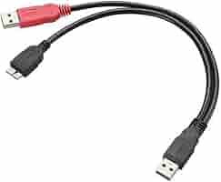 (未使用･未開封品)　ETC用YタイプUSBケーブル『ダブルUSB充電ケーブル』 kmdlckf Amazon | ETC用YタイプUSBケーブル『ダブルUSB充電ケーブル