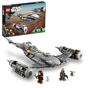 LEGO Star Wars The Book of Boba Fett: The Mandalorian’s N-1 Starfighter 75325 Building Toy Set for Kids, Boys, and Girls…