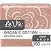 La Vie Organic Cotton Top Sheet* Panty Liners, Ultra Thin, 108 Count (3 Bags of 36)