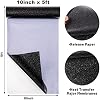 Black Glitter Heat Transfer Vinyl Roll - 10x5ft HTV For T-Shirts, Easy Cut & Weed