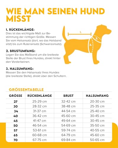 Woolly Wolf Alpha 360 Fleece Hundepullover für mittelgroße Hunde Gr. 50 Terrakotta - Flauschig-Warmer Hundepulli für kalte Tage mit Verstellbarer Passform, 100% recycelte Materialien