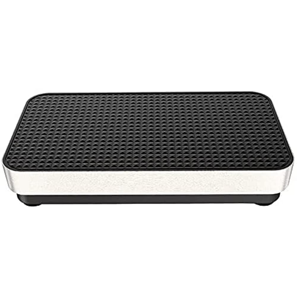 Vibration Plate Exercise Machine - Whole Body Workout Vibration Fitness Platform w Loop Bands - Home Training Equipment