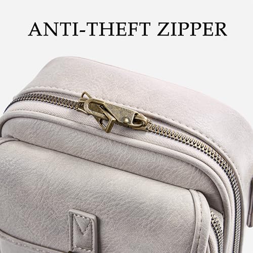 Image of Small Crossbody Bag for Women with Card Slots Vegan Leather Messenger Bag Men Wallet, Cross Body Anti-theft Shoulder Purse