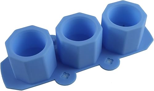 Miniatura 8 de Molde de silicona de hormigón, 3 piezas de moldes de silicona para macetas de plantas suculentas, moldes de silicona para hormigón, moldes de vidrio