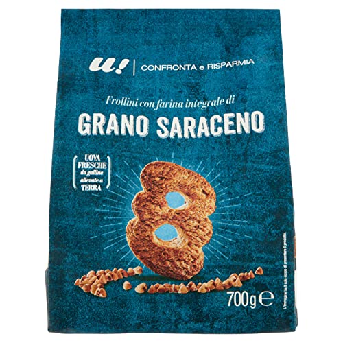 U! Confronta & Risparmia Frollini con Grano Saraceno, 700g