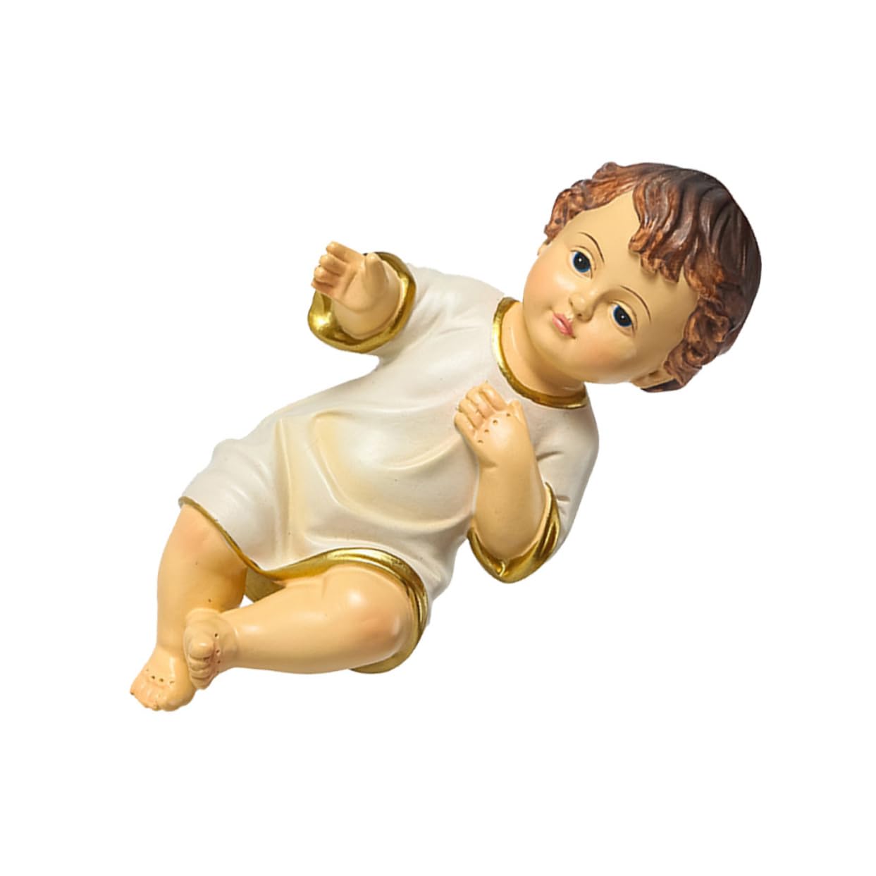 Zerodeko 10 Sztuk Miniaturowa Figurka Dzieciątka Jezus Model Żywicy Religijna Statua Do Wystroju Domu Kolekcjonerska Ozdoba Figurki Jezusa
