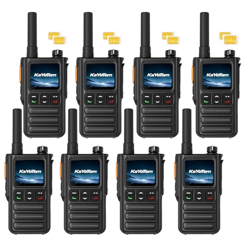 Image of Lifetime Free Rapid GPS Unlimited Range Global Walkie Talkies - Long Range Two Way Radio, IP65 Waterproof, AI Noise Cancellation for Nationwide Outdoor, Logistics, Road Trips & Family (8-Pack)