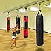 SELEWARE Heavy Duty Steel Beam Clamp, Heavy Bag Mount, Punching Bag Hanger Heavy Duty Holder for Boxing, Muay Thai and MMA Training, 360° Swivel Hardware, W/Carabiner