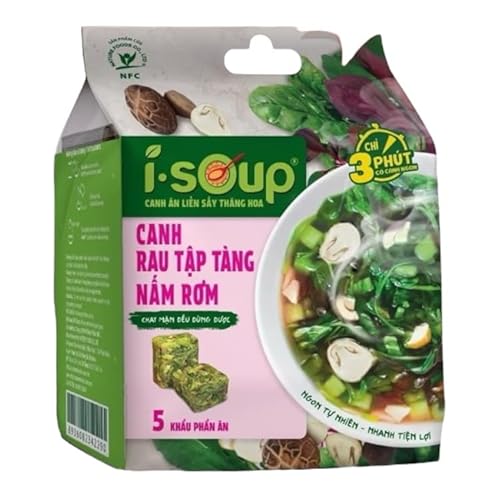 Canh Rau Tap Tang Chay I-Soup Mixed Vegetable and Mushroom